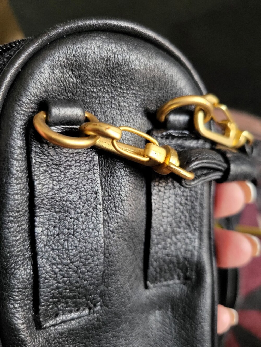 NEW AMERICANA BY SHERIF LEATHER MINI CROSSBODY - Picture 5 of 9